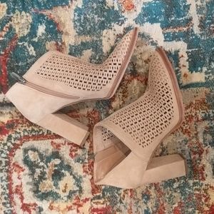 Vince camuto mesh booties